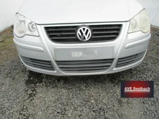 VW Polo 9N3 Stoßstange vorne Bj 2008 LA7W Reflexsilber - Bild 1