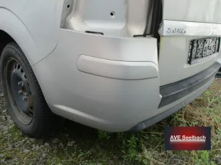 Opel Zafira B Stoßstange hinten Bj 2006 Z167 Pannacotta Met - Bild 2