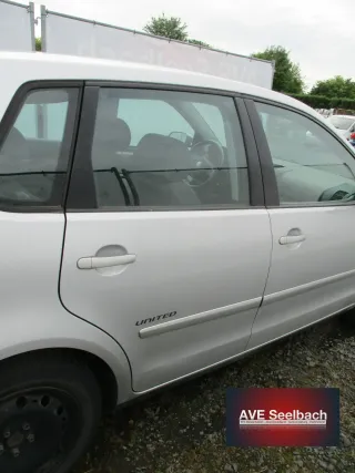 VW Polo 9N3 Tür hinten rechts Bj 2008 LA7W Reflexsilber - Bild 1