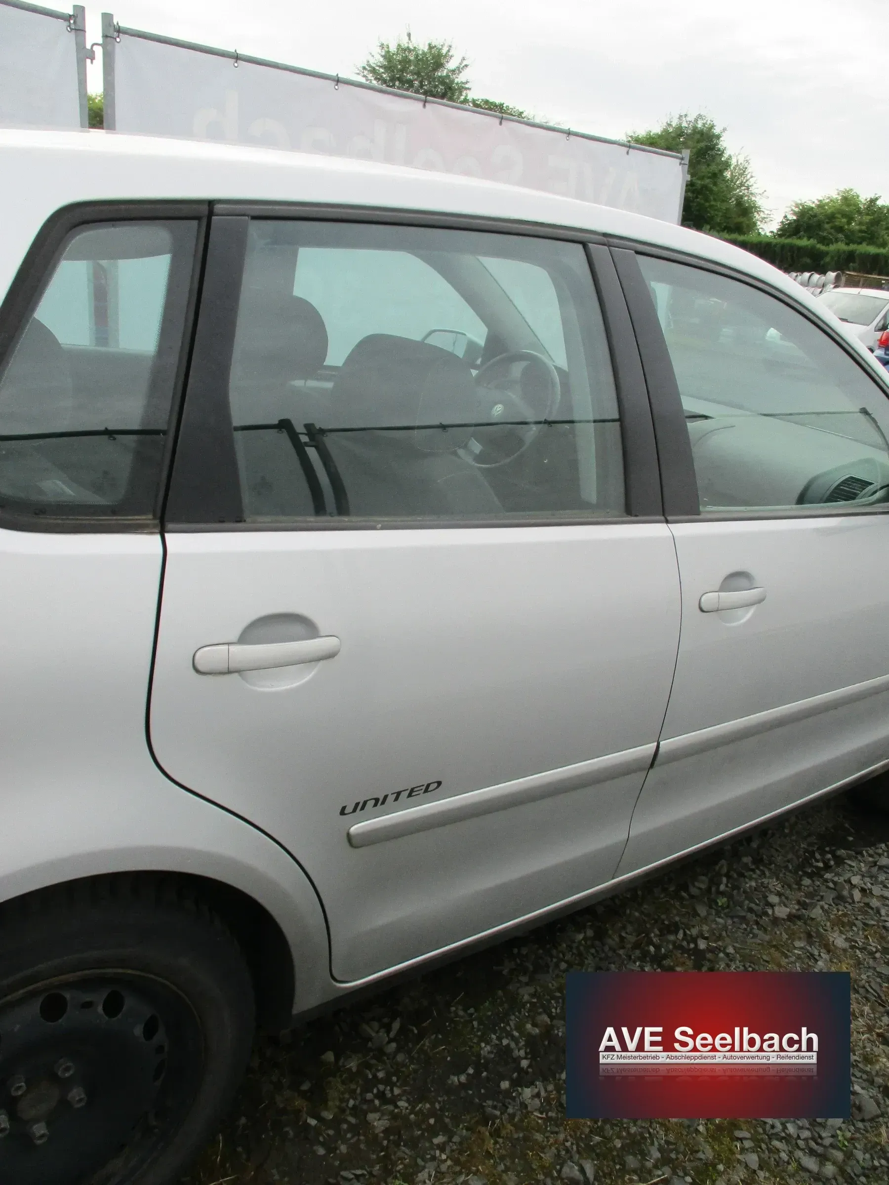 VW Polo 9N3 Tür hinten rechts Bj 2008 LA7W Reflexsilber - Bild 1