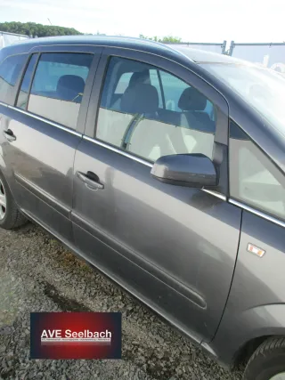 Opel Zafira B Tür vorne rechts Bj 2009 Z177 Karbongrau - Bild 2