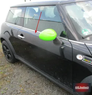 Mini One R56 Tür rechts Bj 2013 A94 Midnight Black schwarz - Bild 2