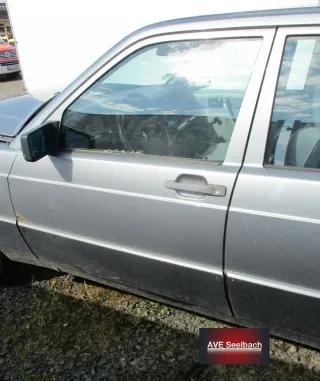 Mercedes 190 W201 Tür vorne links Bj 1989 122 Perlmuttgrau - Bild 2