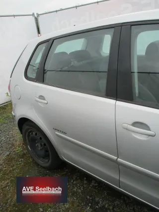 VW Polo 9N3 Tür hinten rechts Bj 2008 LA7W Reflexsilber - Bild 2