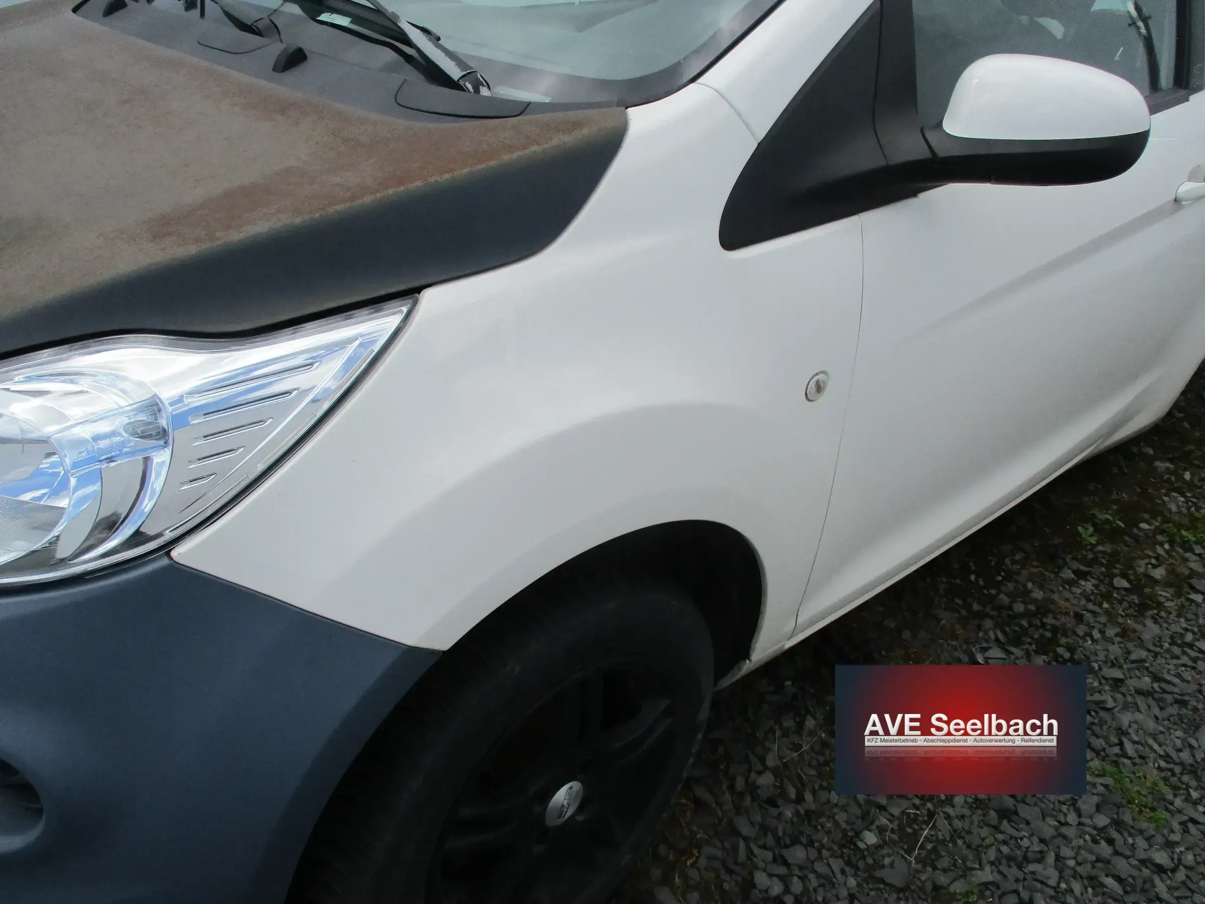 Ford KA RU8 Kotflügel vorne links Bj 2009 Crystel Weiß - Bild 1