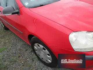 VW Golf 5 Kotflügel rechts Bj 2006 LY3D Tornadorot - Bild 2
