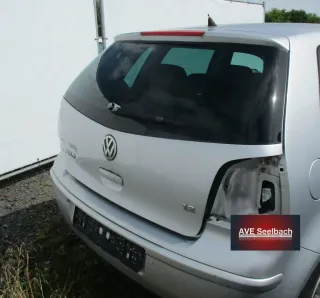 VW Polo 9N3 Heckklappe Bj 2008 LA7W Reflexsilber - Bild 2