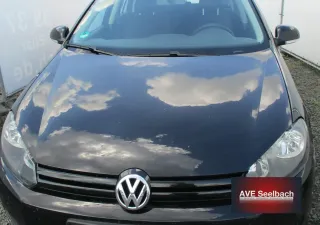 VW Golf 6 Kombi Motorhaube Bj 2009 LC9X Deep Black schwarz - Bild 1