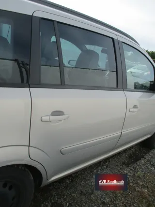 Opel Zafira B Tür hinten rechts Bj 2006 Z167 Pannacotta Met - Bild 1