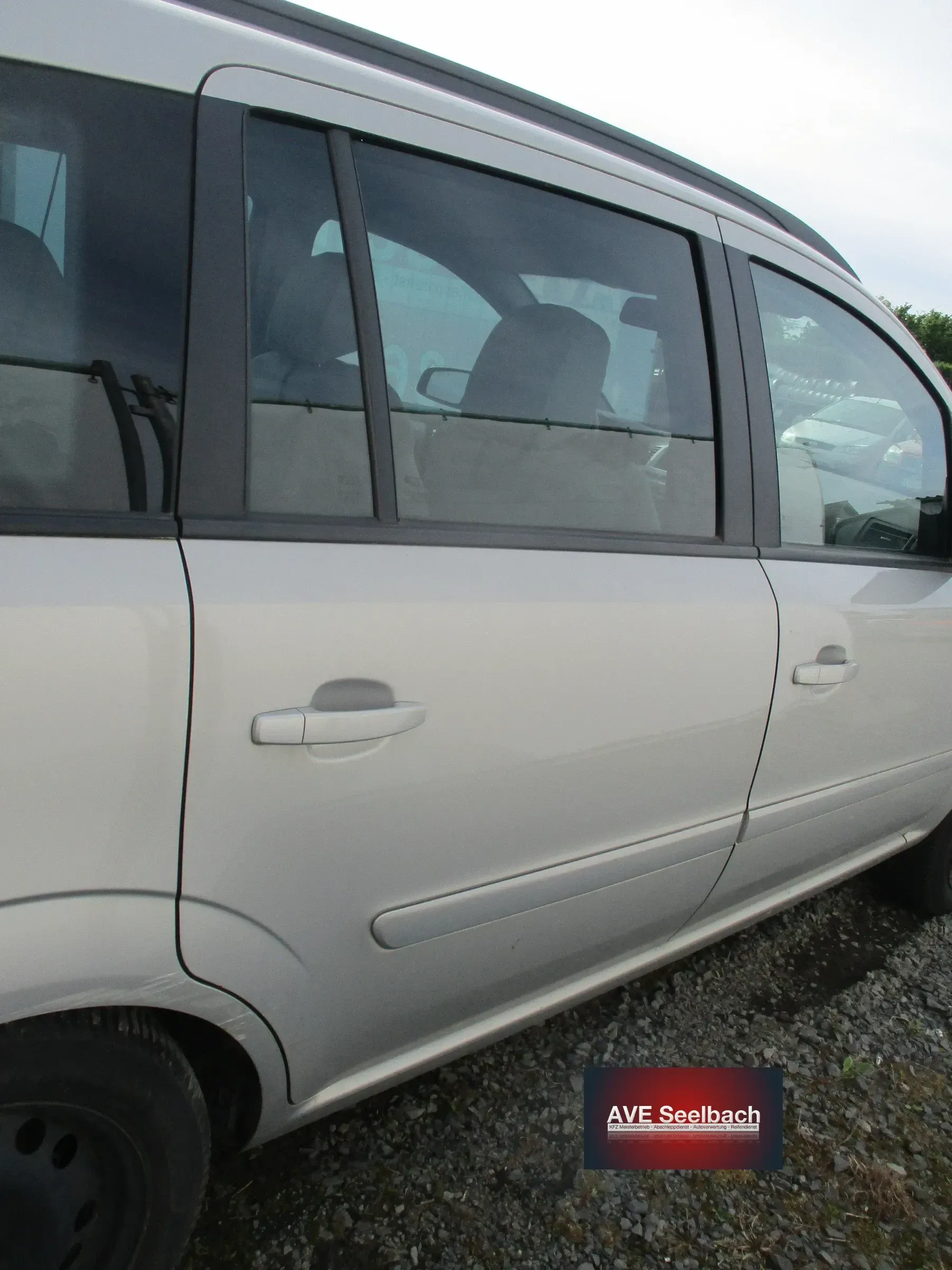 Opel Zafira B Tür hinten rechts Bj 2006 Z167 Pannacotta Met - Bild 1