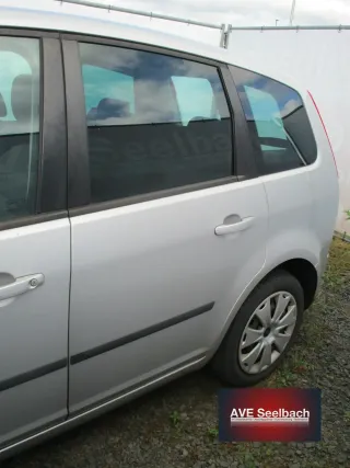 Ford C-Max Tür hinten links Bj 2006 Polar Silber Metallic - Bild 1