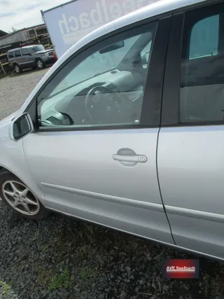 VW Polo 9N3 Tür vorne links Bj 2008 LA7W Reflexsilber - Bild 2