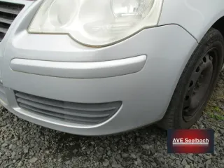 VW Polo 9N3 Stoßstange vorne Bj 2008 LA7W Reflexsilber - Bild 3