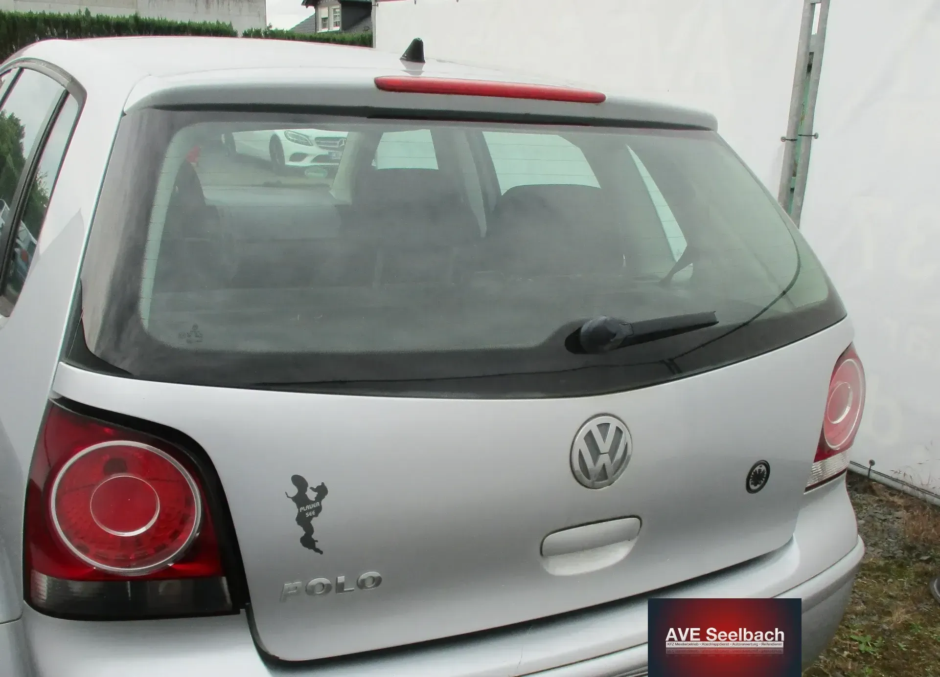 VW Polo 9N3 Heckklappe Bj 2008 LA7W Reflexsilber - Bild 1