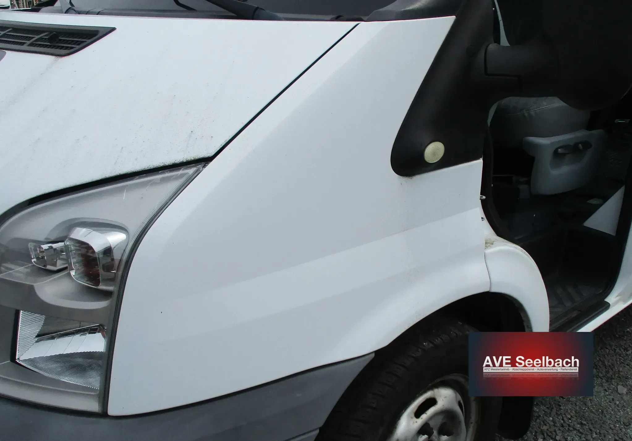 Ford Transit Bus Kotflügel vorne links Bj 2014 Frost Weiß 1561051 - Bild 1