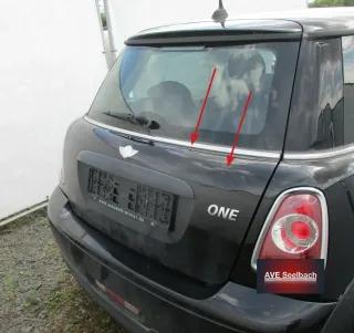 Mini One R56 Heckklappe Bj 2013 A94 Midnight Black schwarz - Bild 2