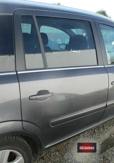 Background image for Opel Zafira B Tür hinten rechts Bj 2009 Z177 Karbongrau