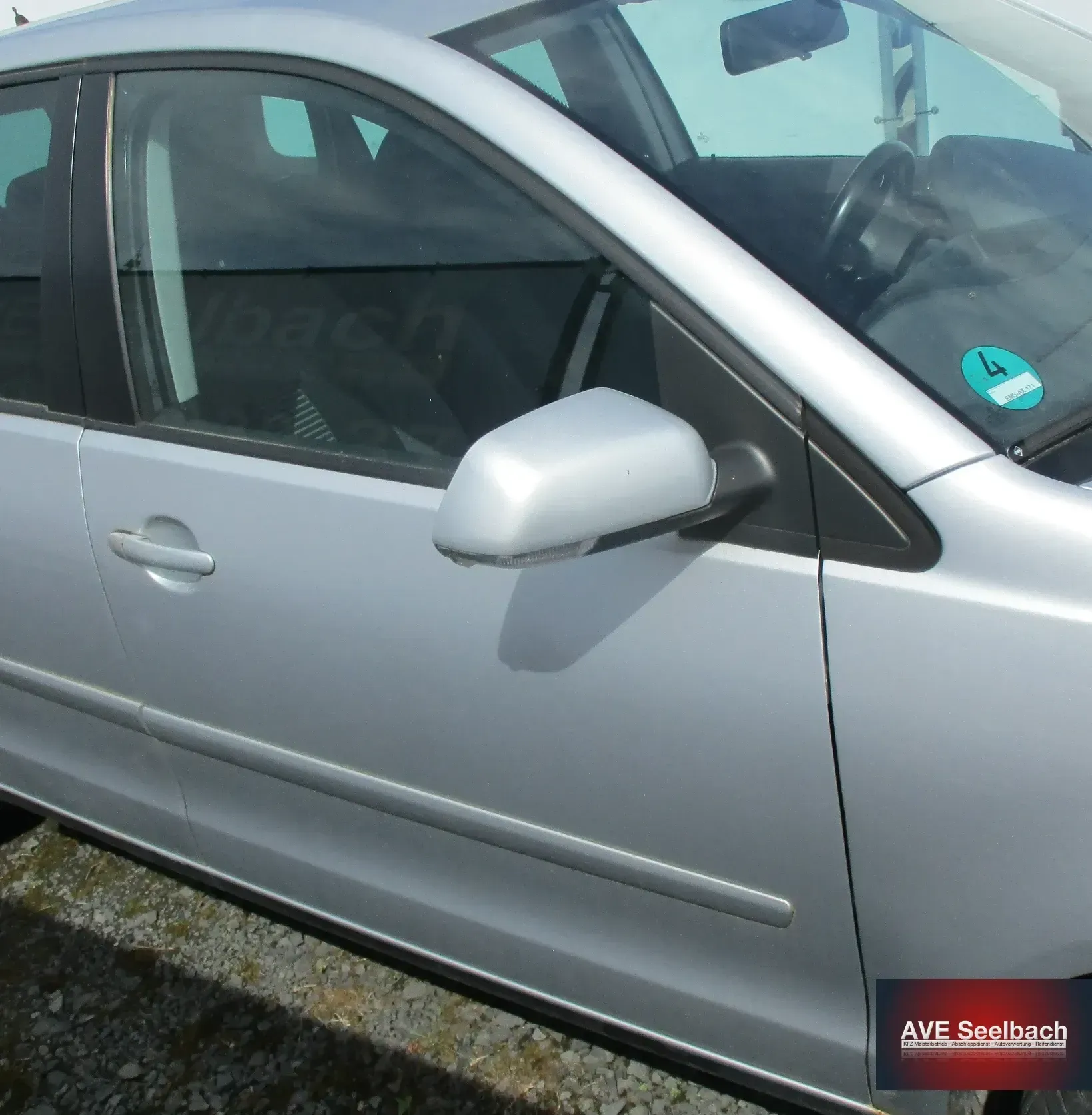 VW Polo 9N3 Tür vorne rechts Bj 2008 LA7W Reflexsilber - Bild 1