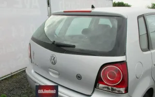 VW Polo 9N3 Heckklappe Bj 2008 LA7W Reflexsilber - Bild 2
