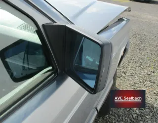 Mercedes 190 W201 Außenspiegel rechts manuell Bj 1989 schwarz grau - Bild 2
