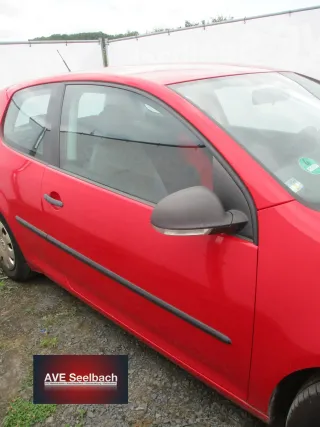 VW Golf 5 Tür rechts Bj 2006 LY3D Tornadorot - Bild 1