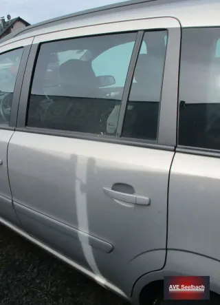 Opel Zafira B Tür hinten links Bj 2006 Z167 Pannacotta Met - Bild 2