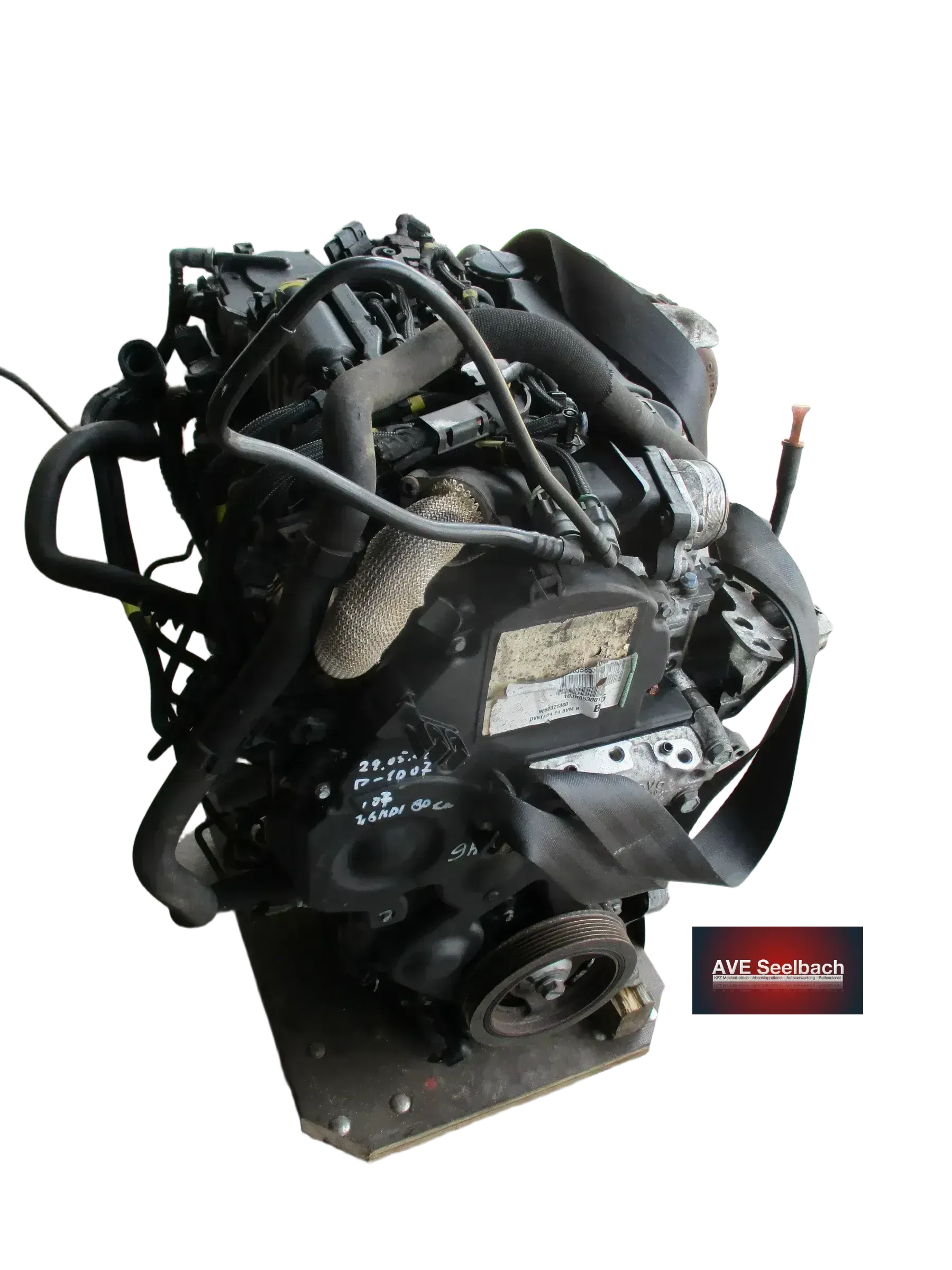 Peugeot 1007 Motor Bj 2007 1,6HDI 80kW 9HZ - Bild 1