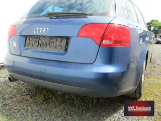 Audi A4 8E B7 Stoßstange hinten Bj 2005 LZ5C Mauritiusblau Blau - Bild 1