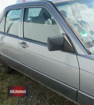 Mercedes 190 W201 Tür vorne rechts Bj 1989 122 Perlmuttgrau - Bild 1