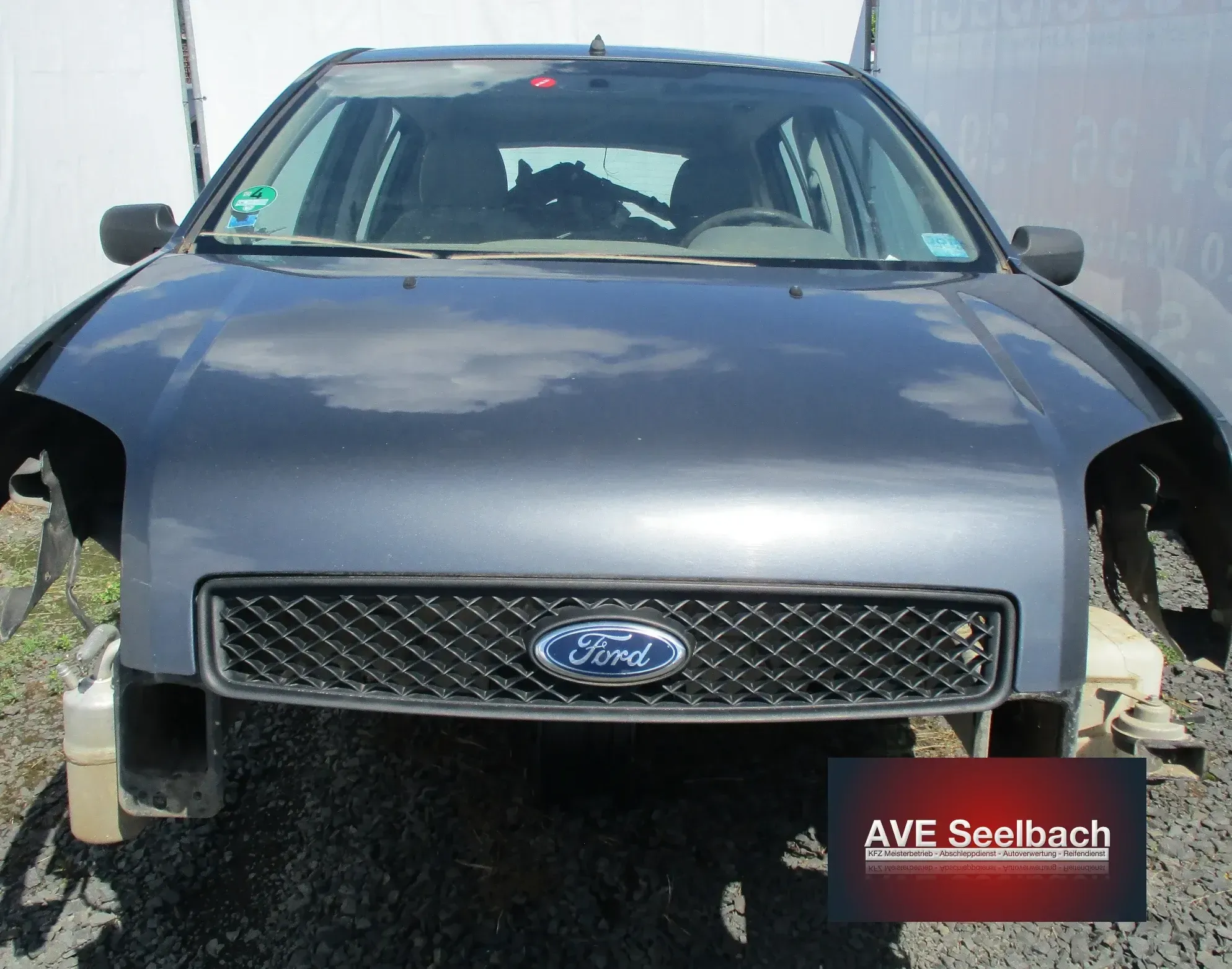 Ford Fusion Motorhaube Bj 2003 Graphitgrau Grau - Bild 1