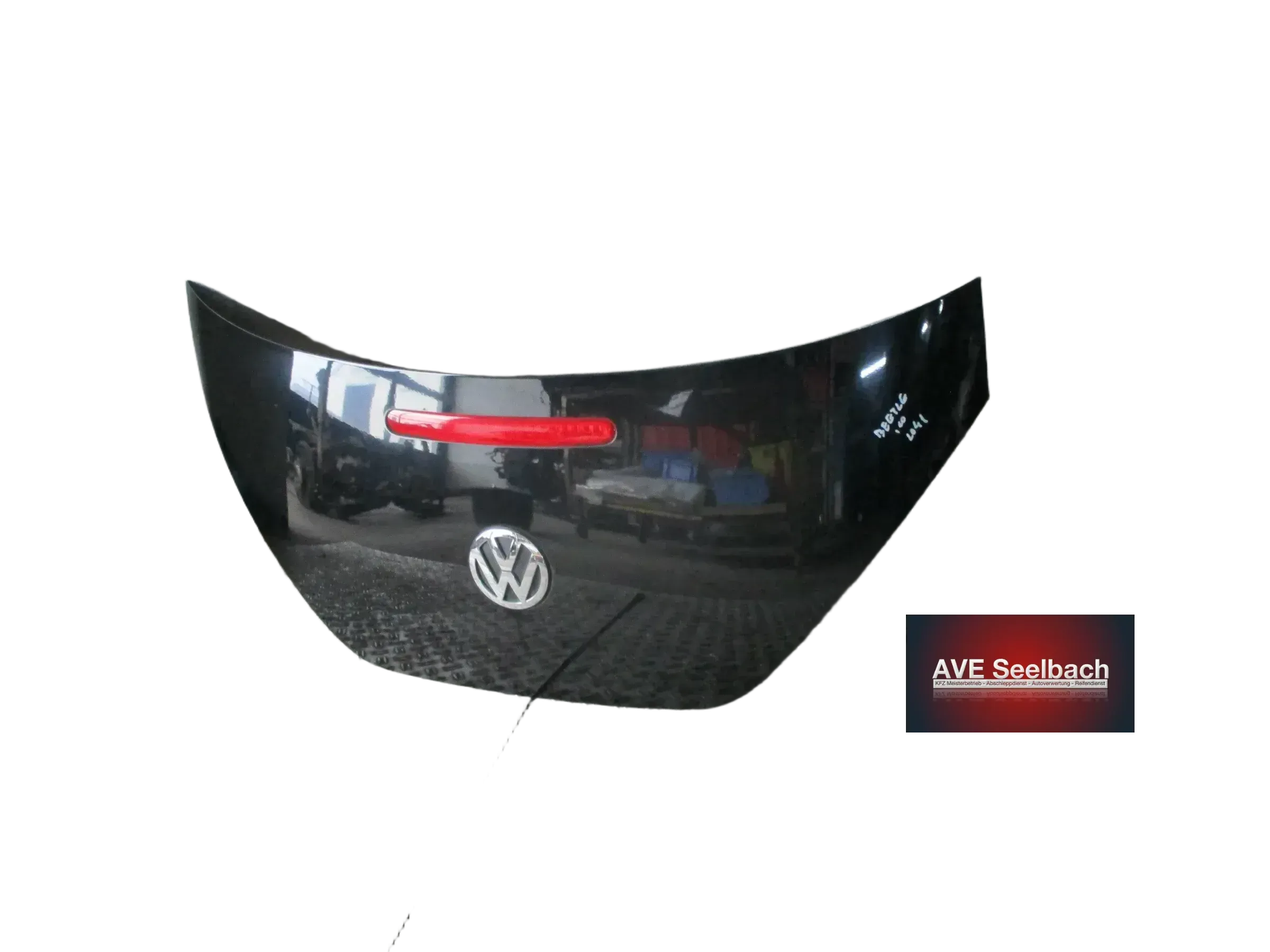 VW New Beetle Cabrio Heckklappe Heckdeckel Bj 2010 L041 Brillantschwarz - Bild 1