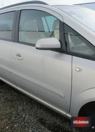 Opel Zafira B Tür vorne rechts Bj 2006 Z167 Pannacotta Met - Bild 2