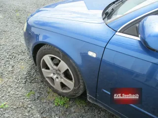 Audi A4 8E B7 Kotflügel vorne links Bj 2005 LZ5C Mauritiusblau Blau - Bild 2