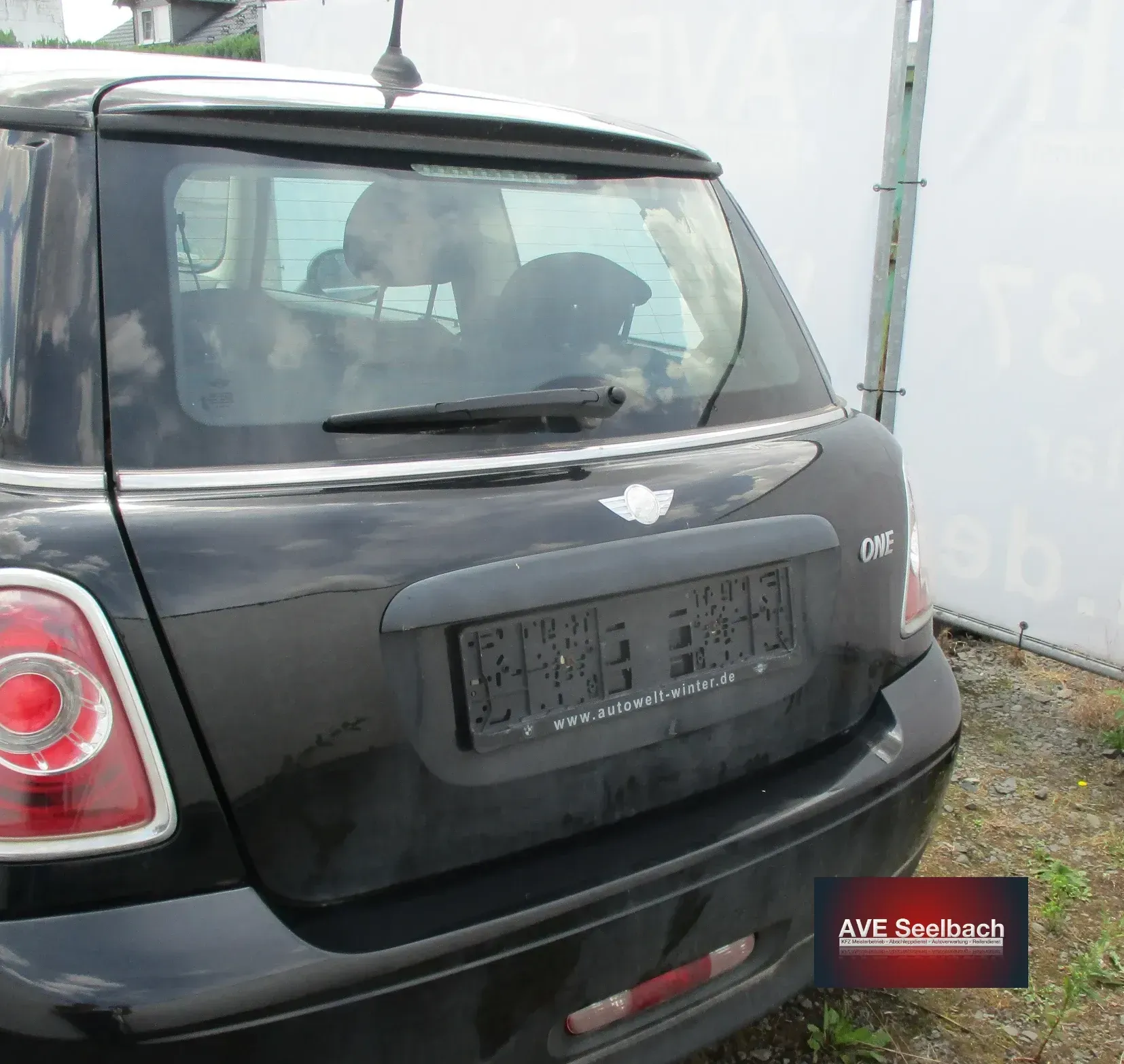 Mini One R56 Heckklappe Bj 2013 A94 Midnight Black schwarz - Bild 1