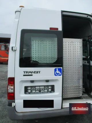 Ford Transit Bus Hecktür Tür hinten links Bj 2014 Frost Weiß 1561316 - Bild 1