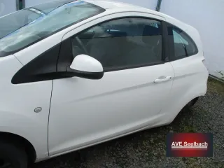 Ford KA RU8 Tür links Bj 2009 Crystel Weiß - Bild 1