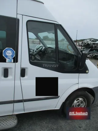 Ford Transit Bus Tür vorne rechts Bj 2014 Frost Weiß 1717242 - Bild 1