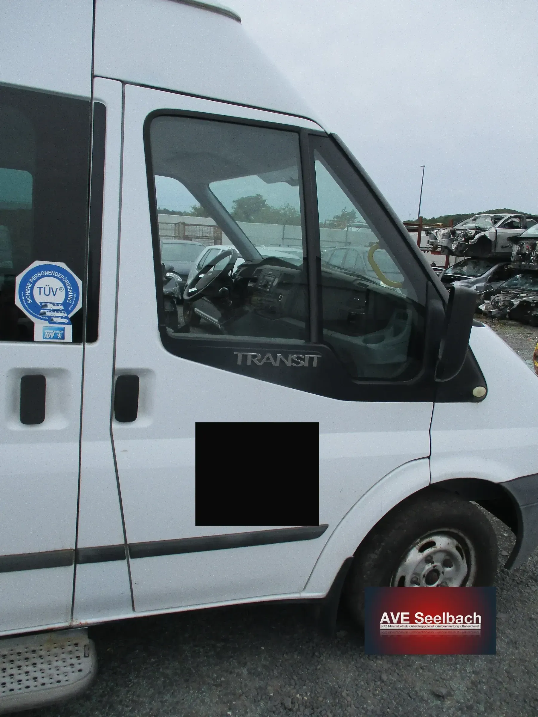 Ford Transit Bus Tür vorne rechts Bj 2014 Frost Weiß 1717242 - Bild 1