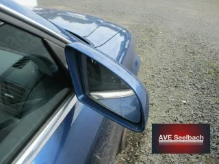 Audi A4 8E B7 Außenspiegel vorne rechts Bj 2005 LZ5C Mauritiusblau Blau - Bild 1